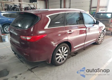 2013 Infiniti Jx35 z USA, uszkodzony, nr VIN 5N1AL0MM6DC344473